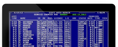 MotorTraxx Legacy Software Screenshot